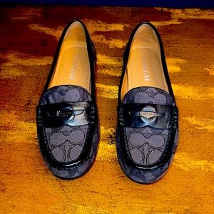 Coach Black Loafers